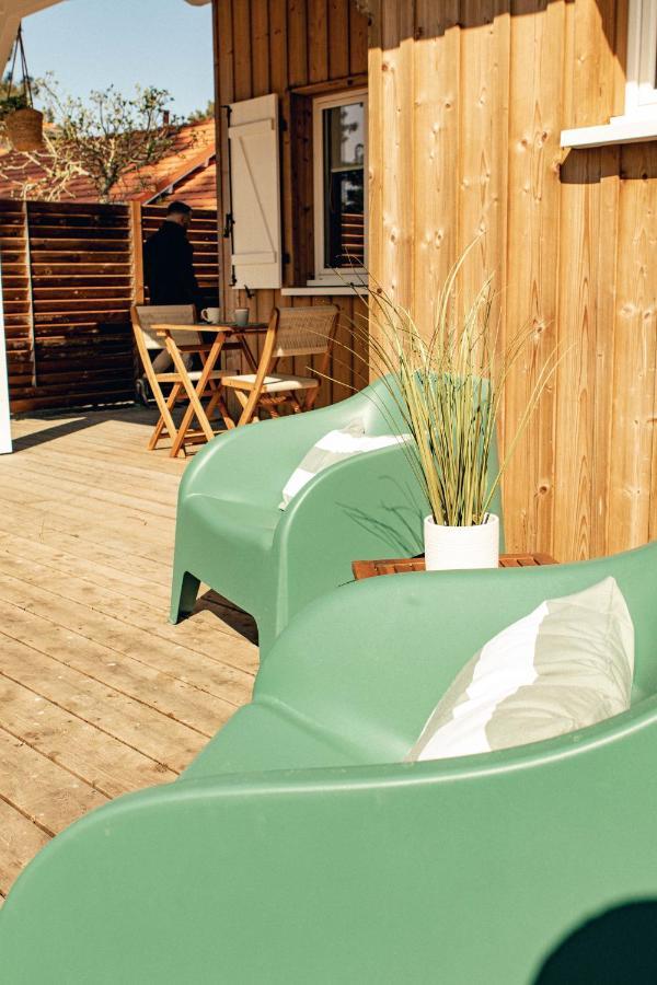 La Cabane De L'Estran Au Bord De Mer 兰顿 外观 照片